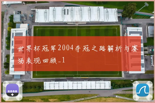 世界杯冠军2004夺冠之路解析与赛场表现回顾_1