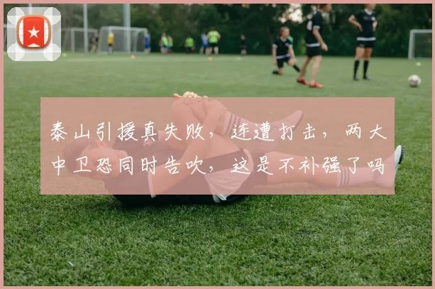 泰山引援真失败，连遭打击，两大中卫恐同时告吹，这是不补强了吗