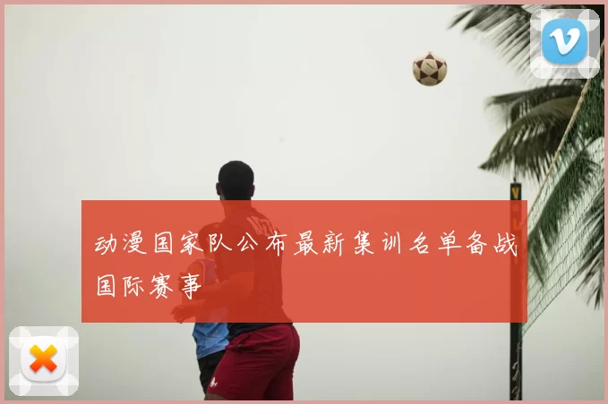动漫国家队公布最新集训名单备战国际赛事